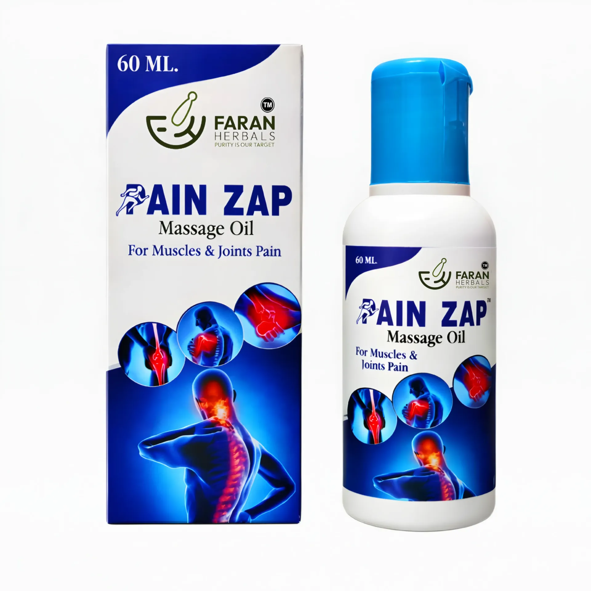 Pain Zap Massage Oil