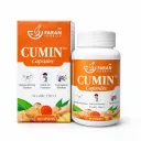 Faran Herbals Cumin Capsules | Ayurvedic Herbal Supplement | Herbal Blend Formula | Supports Overall Wellness | 60 Capsules